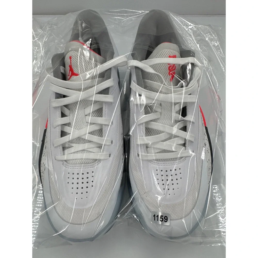 Jordan‎ Zion 3 White Black Bright Crimson Basketball Shoes FB1802-103 Mens 8.5